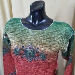 C'EST DUO Dramatic Stretch Crop Top